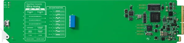 Converter SDI – Audio